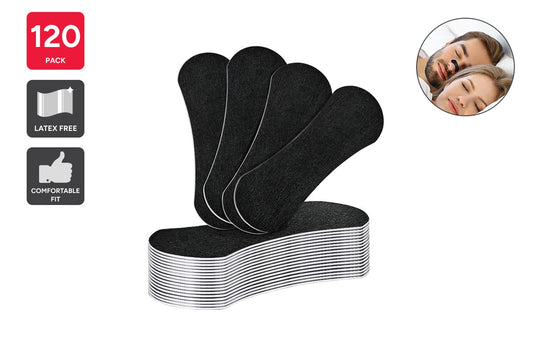 Sport & Anti-Snoring Nose Strips (120 Pack)