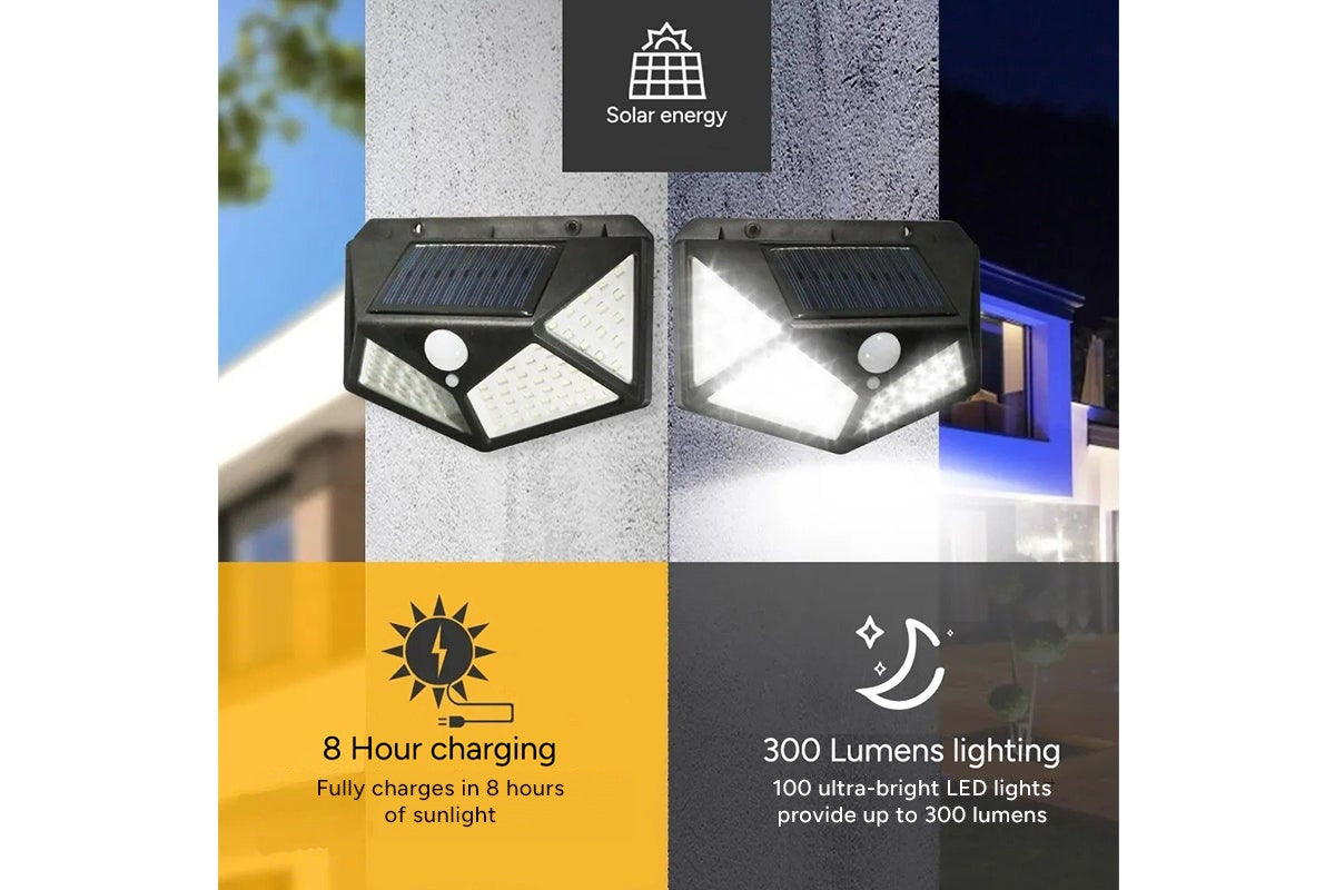 Outdoor Motion Sensor Solar Light (4 Pack)