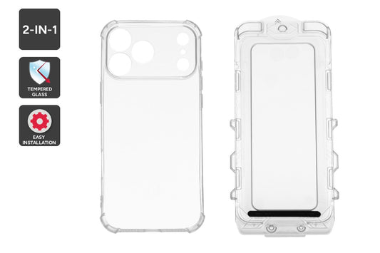 Ultimate 2-in-1 Protection Kit for iPhone 17 Pro Max (Screen Protector and Case)