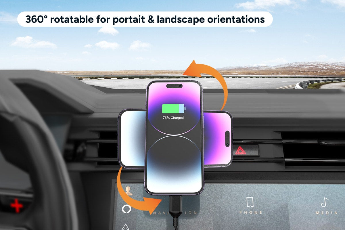 MagSafe Compatible Air Vent Car Phone Holder (2 Pack)