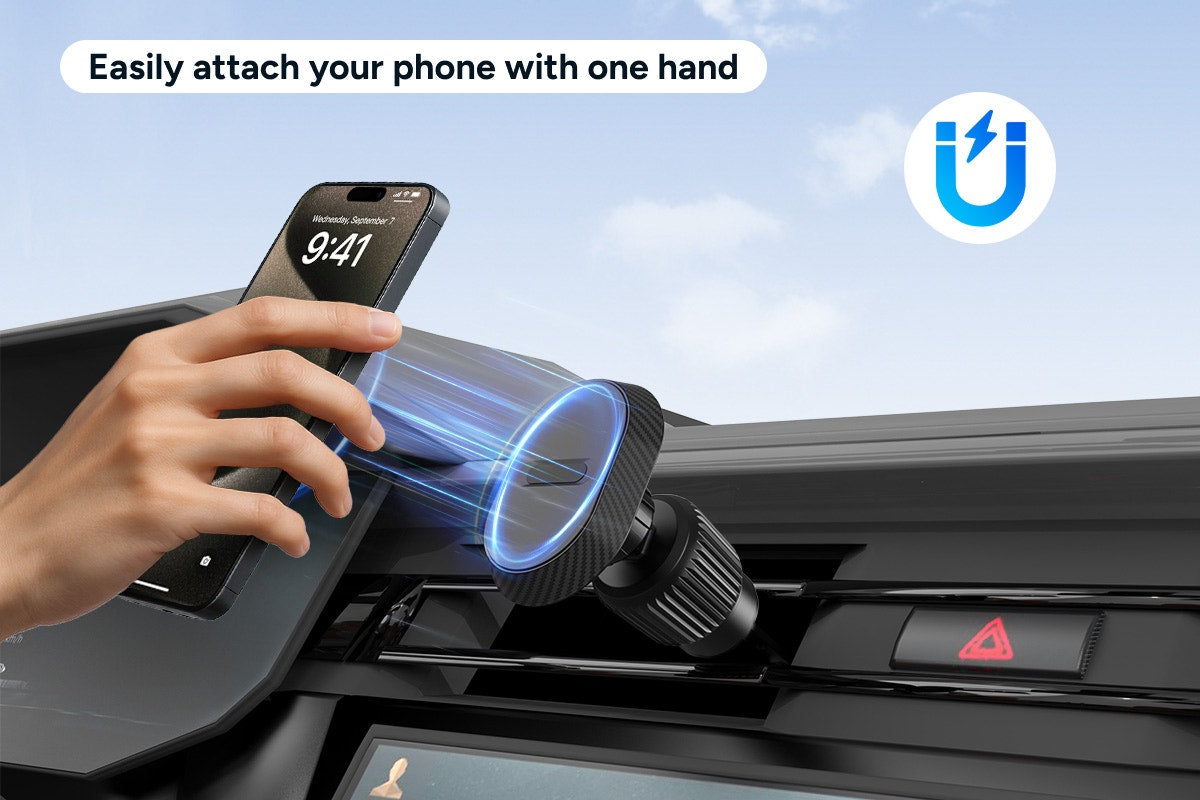 MagSafe Compatible Air Vent Car Phone Holder (2 Pack)