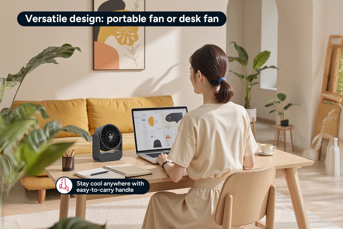Portable Desktop Fan