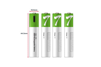 Rechargeable AAA Batteries (4 Pack)