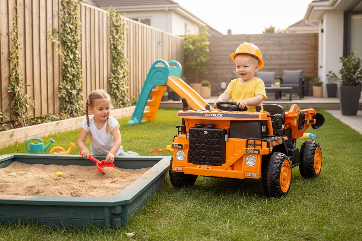 Kids Construction Electric Ride On Truck