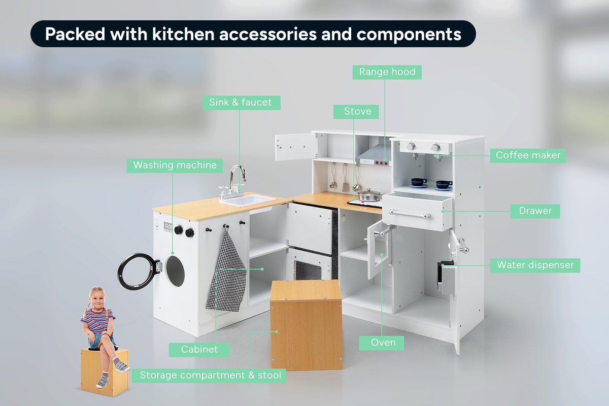 Rotating Kitchen Playset