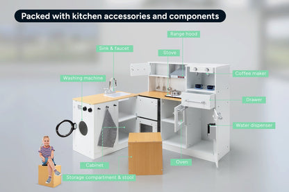Rotating Kitchen Playset