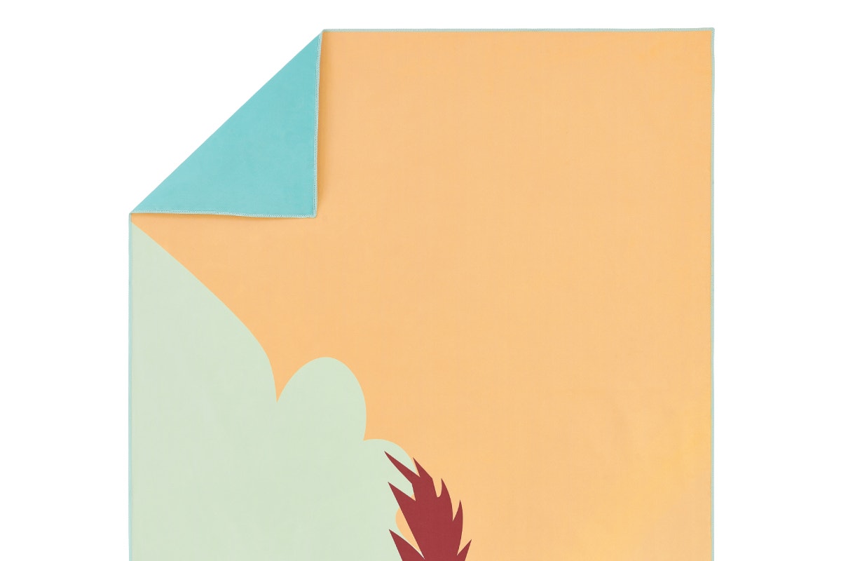 Sand Free Quick Dry Beach Towel (Tropical Sunset)