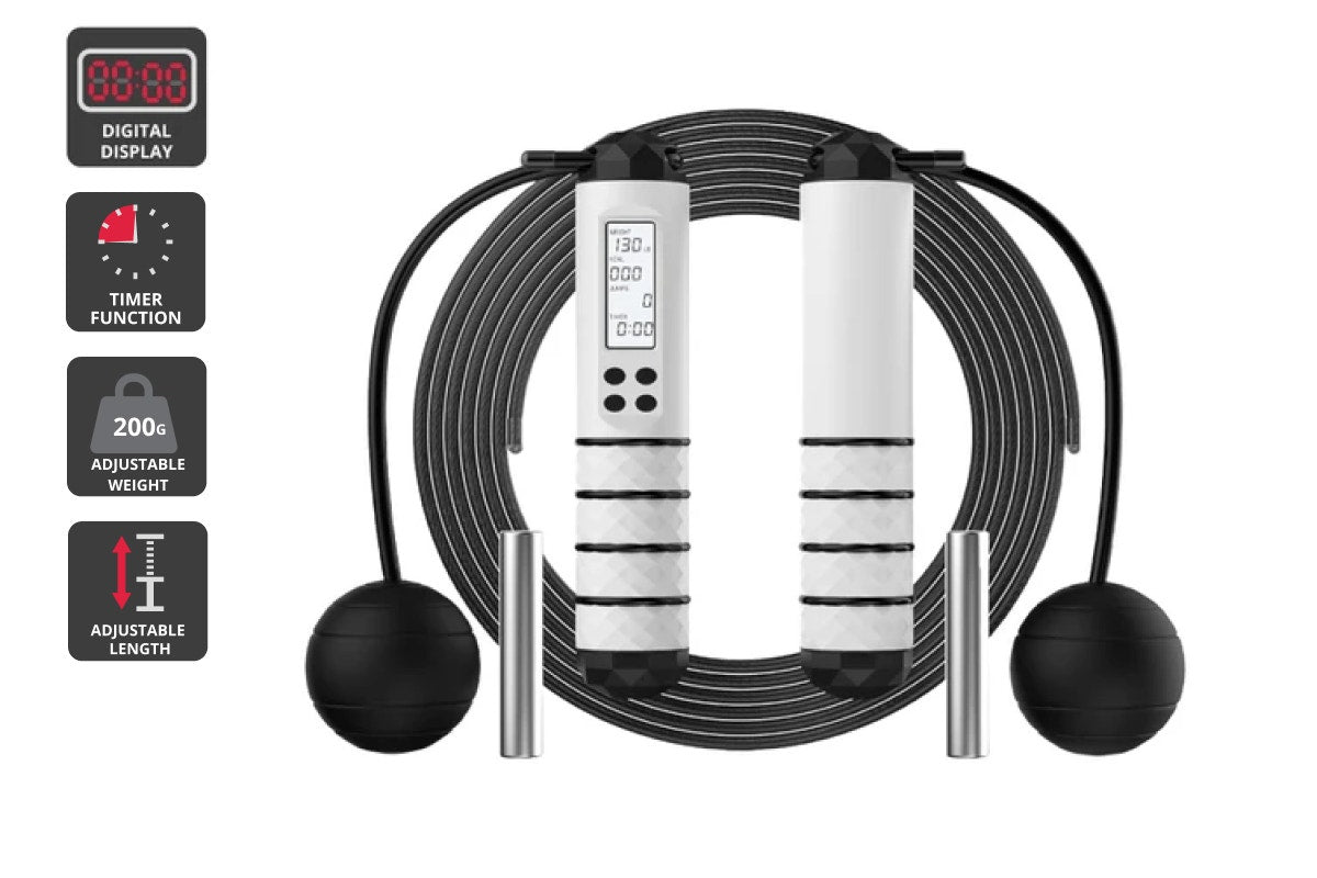 Adjustable Weighted Smart Skipping Rope