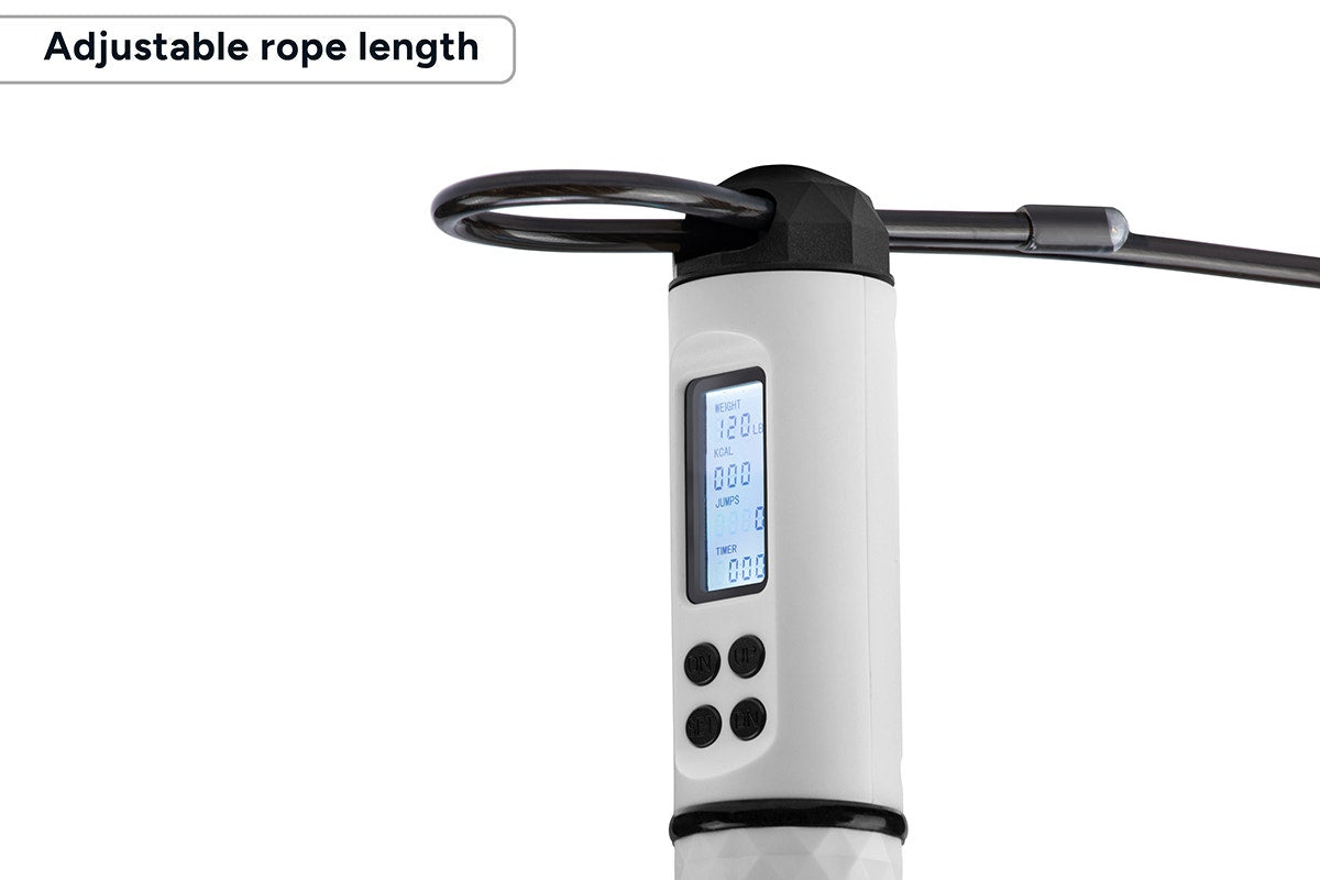 Adjustable Weighted Smart Skipping Rope