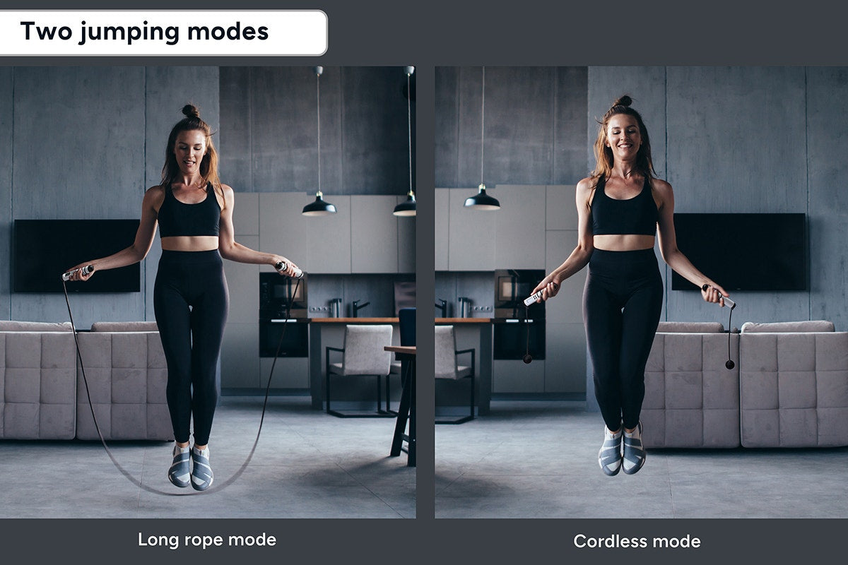 Adjustable Weighted Smart Skipping Rope