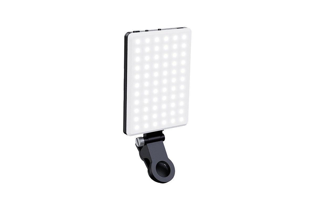 Portable 60 LED Rechargeable Selfie Light with Clip