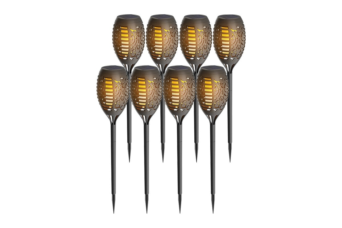 Solar Flame Torch Light (8 Pack)