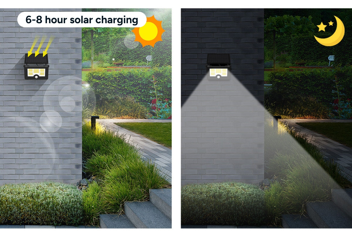 Solar Motion Security Lights (2 Pack)