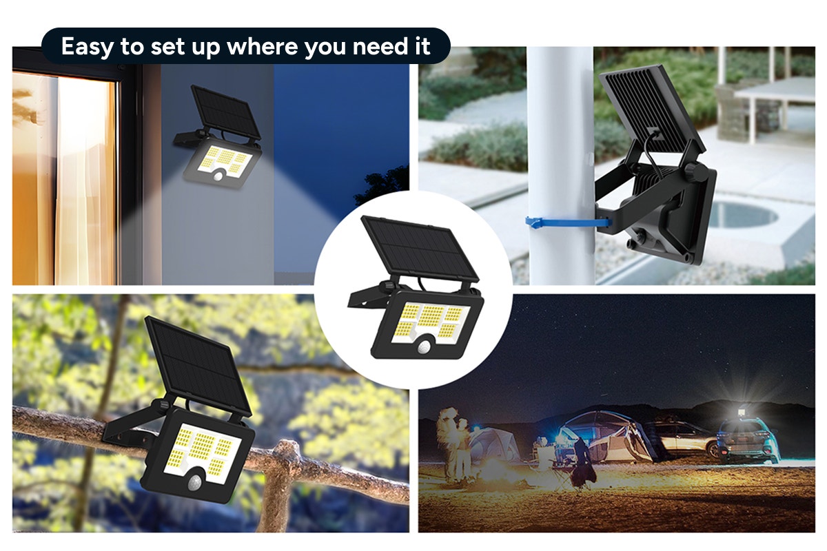 Solar Motion Security Lights (2 Pack)