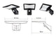 Slimline Solar Sensor Lights (2 Pack)