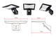 Slimline Solar Sensor Lights (2 Pack)