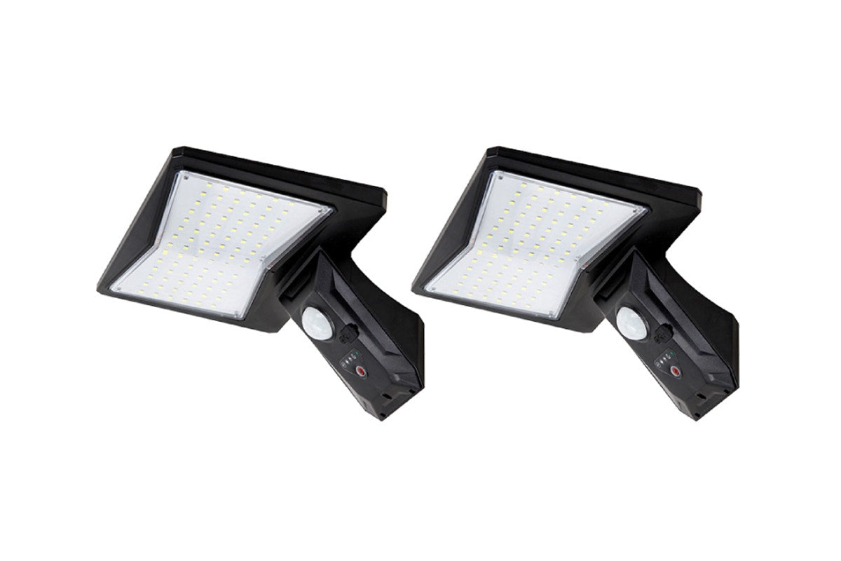 Slimline Solar Sensor Lights (2 Pack)