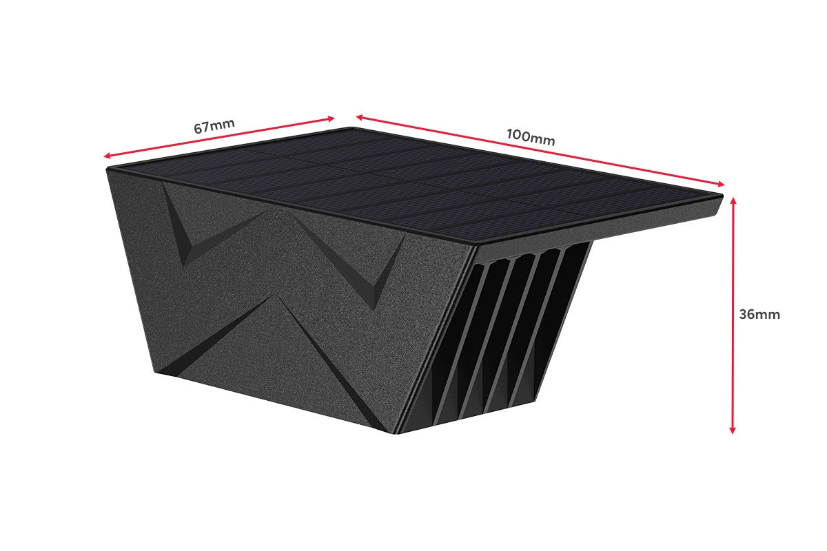 Solar LED Fence Lights (8 Pack)
