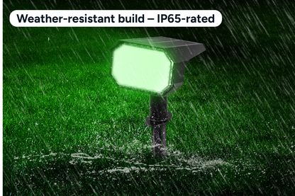 RGB Solar Garden Spot Lights (4 Pack)