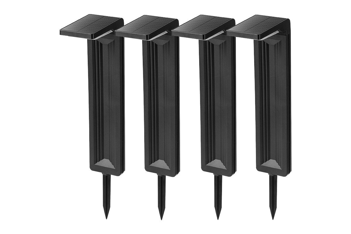 Outdoor Solar Landscape Pathway Lights (4 Pack)