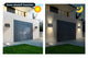 Solar Square Outdoor Wall Lights (4 Pack)