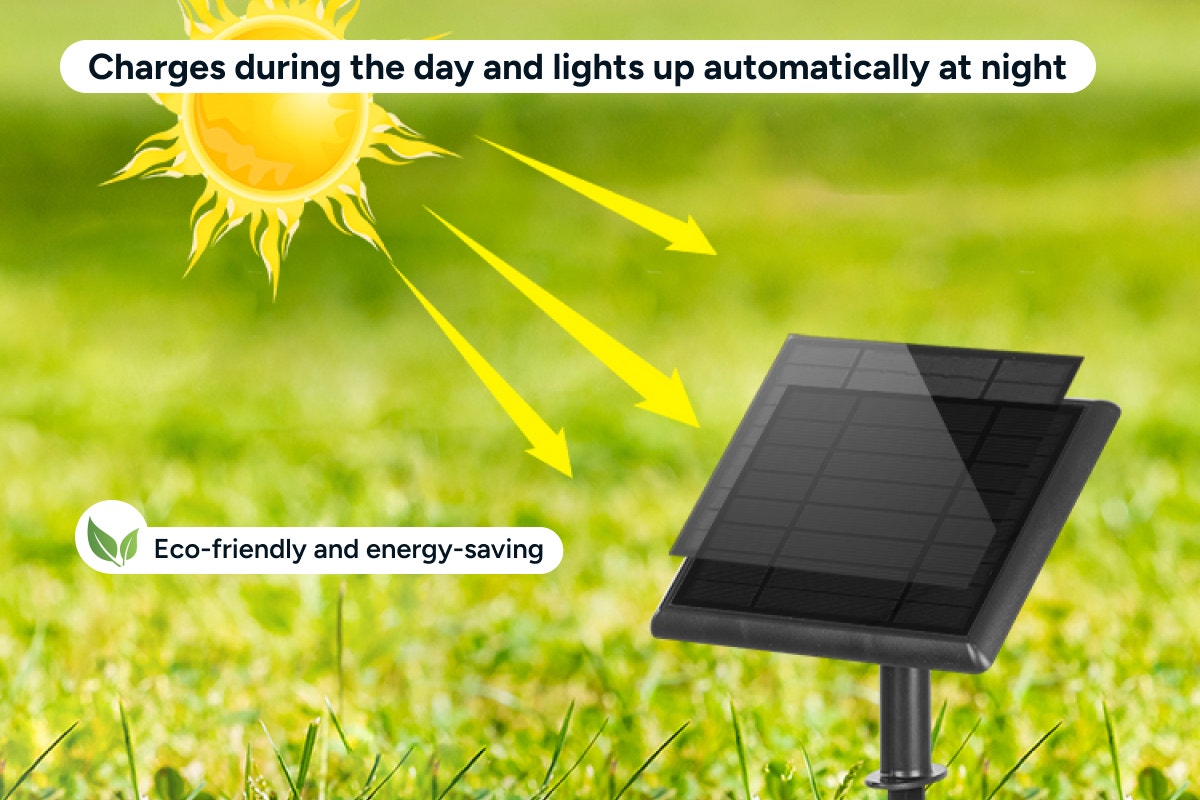 Solar Outdoor Spotlights (4 Pack)