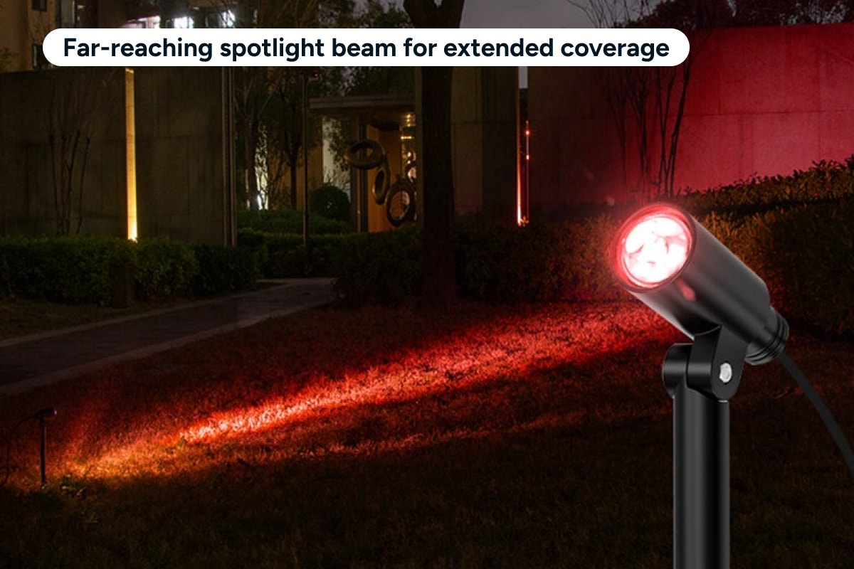 Solar Outdoor Spotlights (4 Pack)