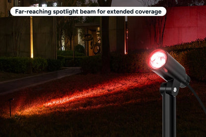 Solar Outdoor Spotlights (4 Pack)