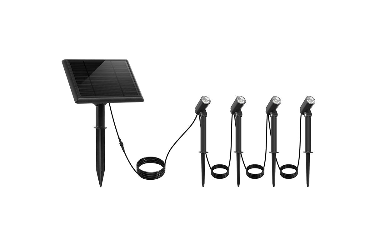 Solar Outdoor Spotlights (4 Pack)