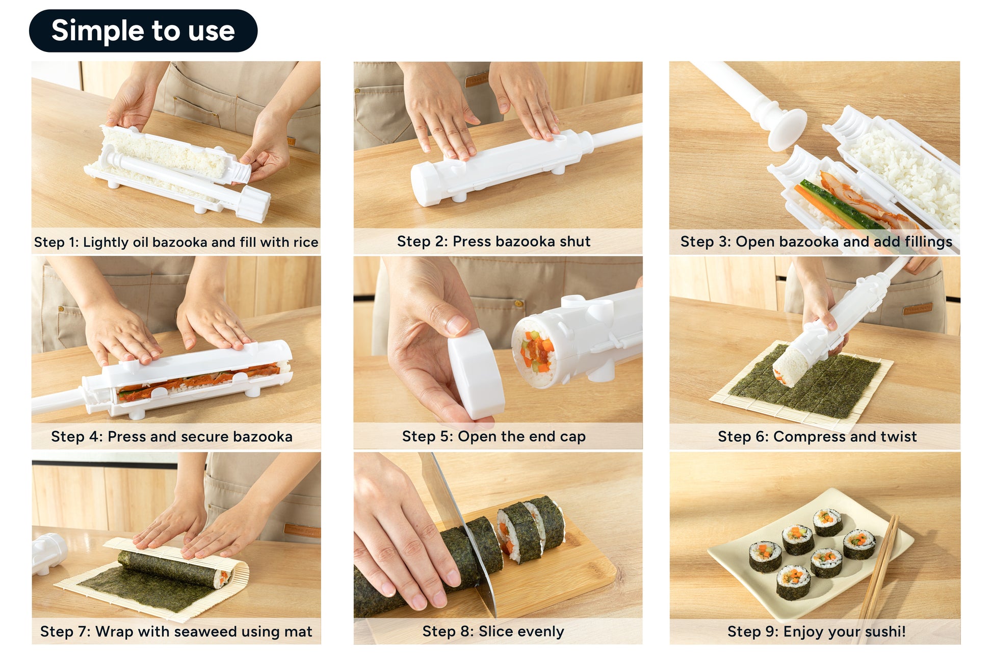 Sushi Making Kit (2 Pack)