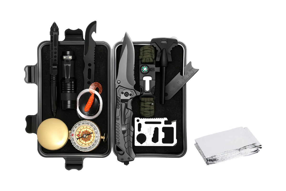 13-in-1 Tactical Survival Kit