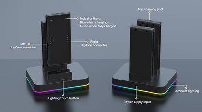 4-in-1 Charging Dock for Nintendo Switch 2 Joy-Con Controllers
