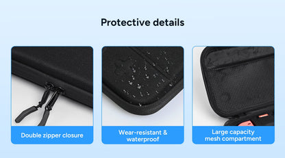 Waterproof Carry Case for Nintendo Switch 2 with 10 Game Card Slots
