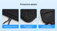 Waterproof Carry Case for Nintendo Switch 2 with 10 Game Card Slots - Auzzistore