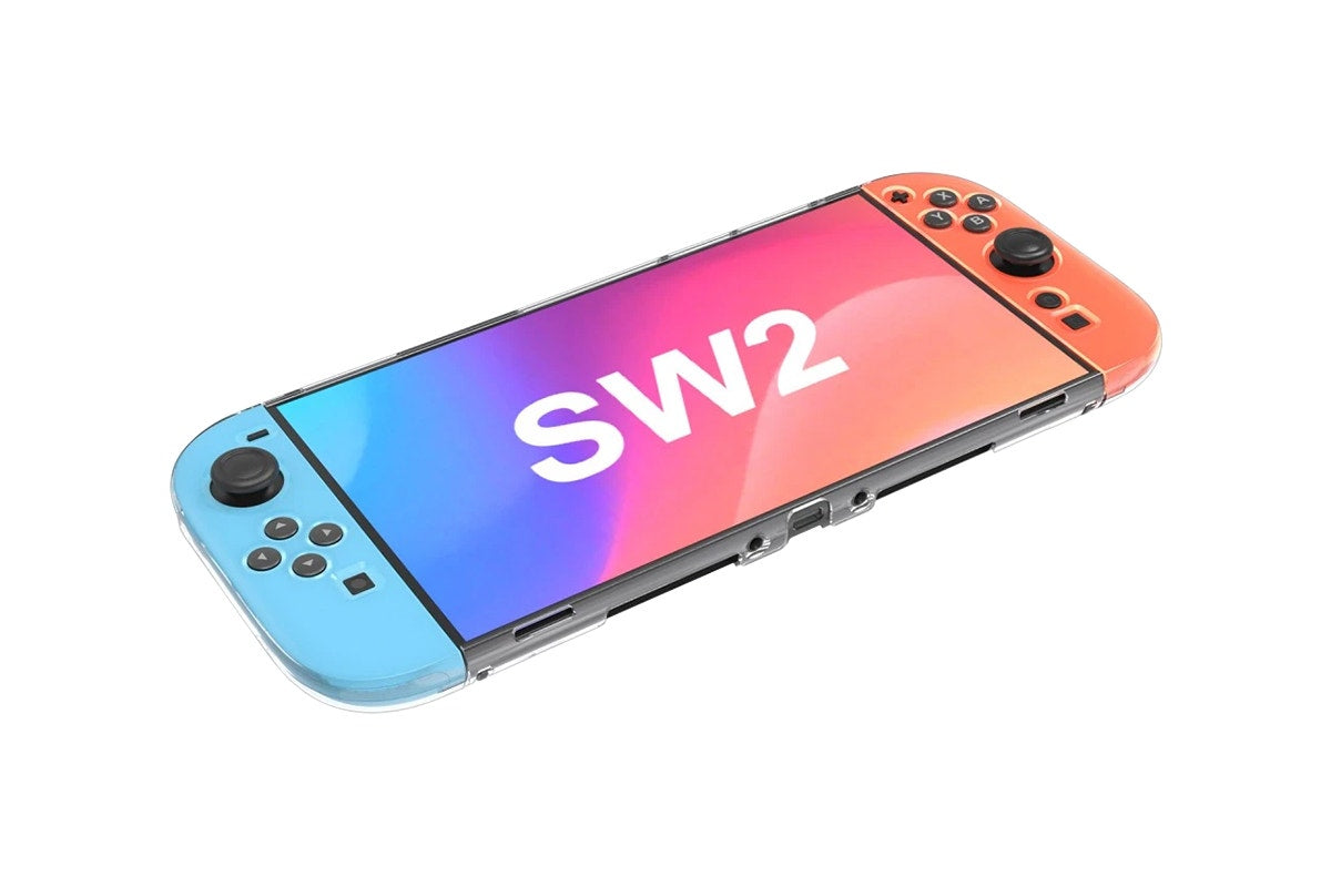 Protection Kit for Nintendo Switch 2 (Tempered Glass Screen Protector and Clear Case)