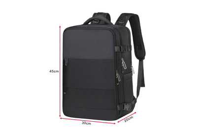 27L Travel Laptop Backpack with USB Port