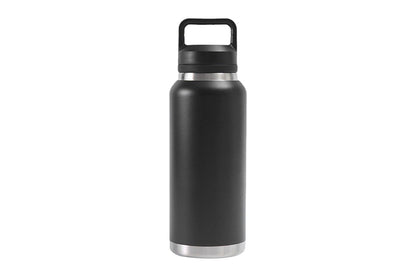 1.2L Stainless Steel Insulated Water Bottle with Chug Cap (Black)