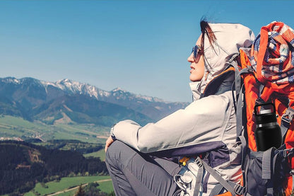 1.2L Stainless Steel Insulated Water Bottle with Chug Cap (Black)