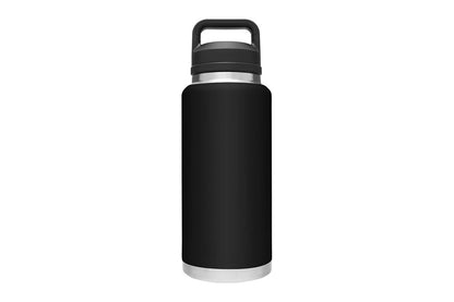 1.2L Stainless Steel Insulated Water Bottle with Chug Cap (Black)