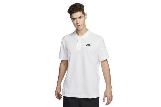 Nike Men's Club Pique Matchup Polo  - White/Black, Size XL 