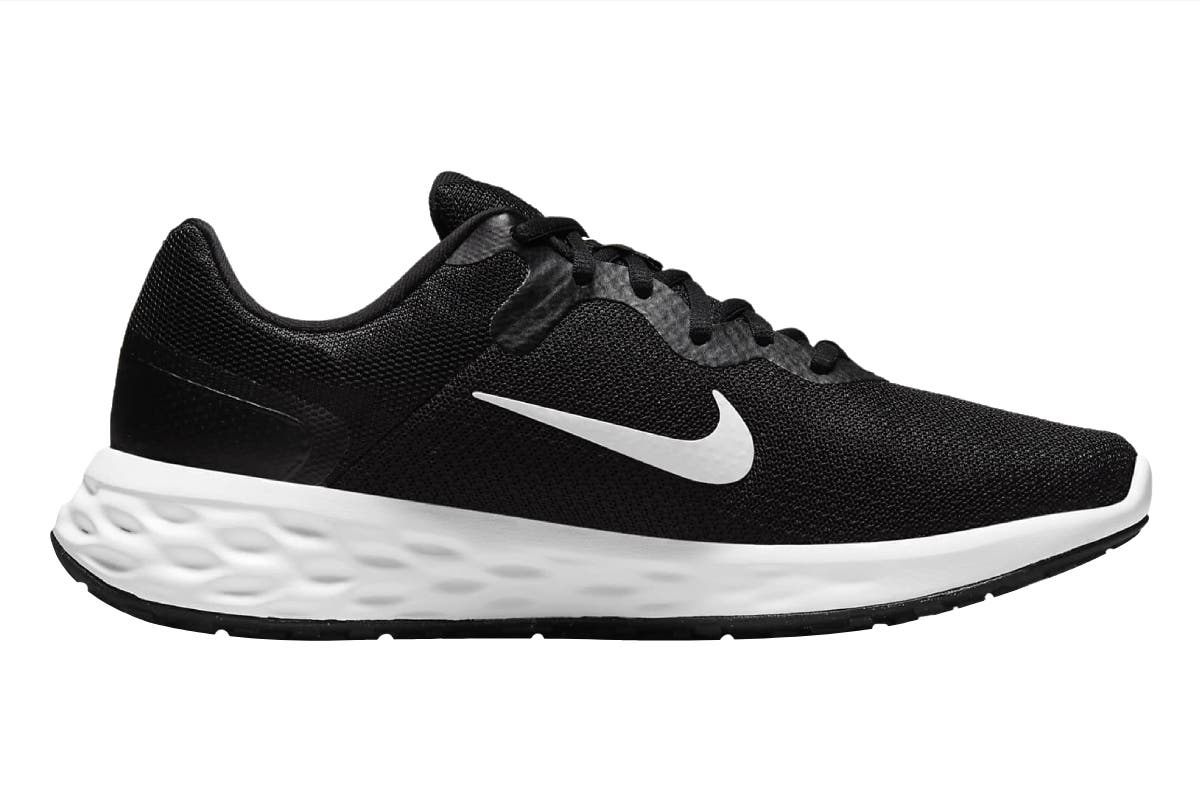 Nike Women's Revolution 6 Next Nature Road Running Shoes (Black/Iron Grey/White; Size 9.5 US)