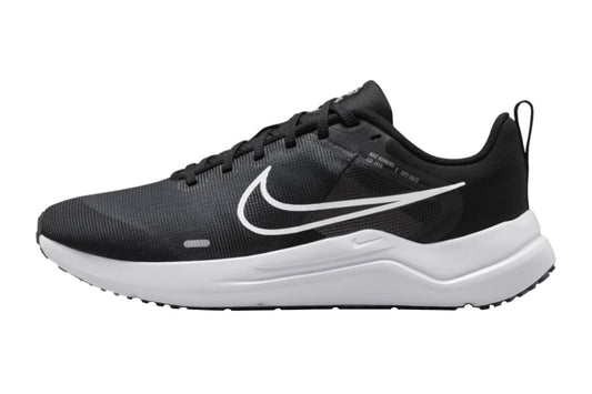 Nike Women's Downshifter 12 Running Shoes  - Black/White/Smoke Grey, Size 9.5 US 