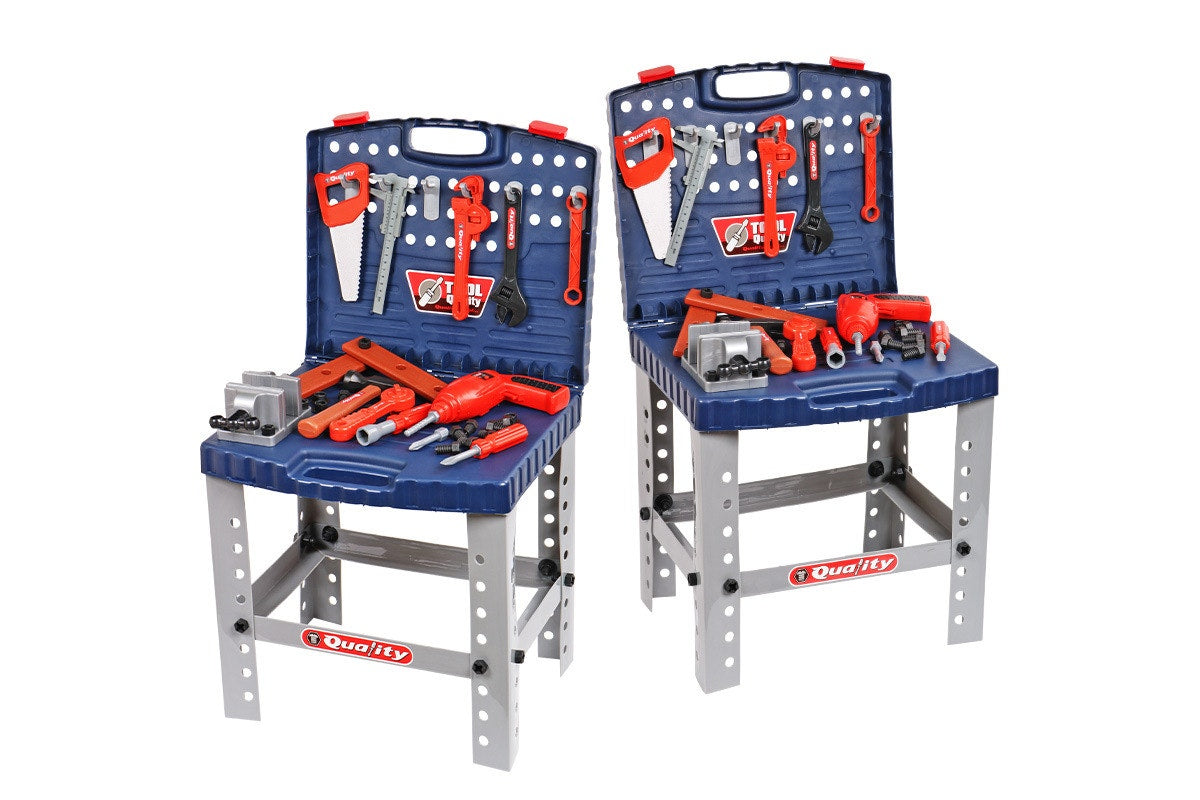 Kids DIY Tool Bench Station Playset