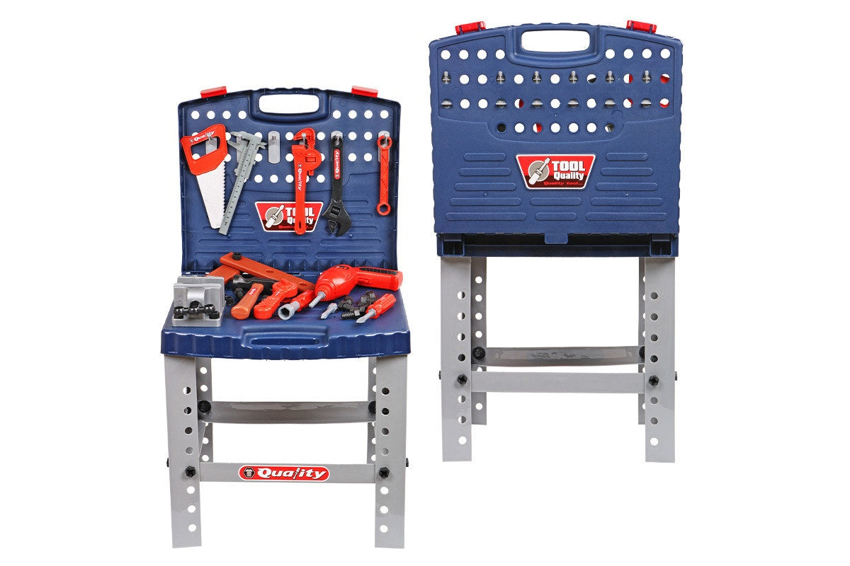 Kids DIY Tool Bench Station Playset