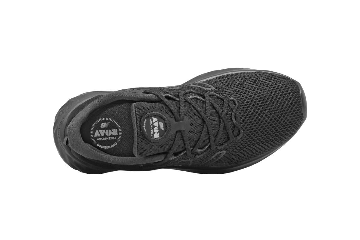 New Balance Boys Fresh Foam Roav V2 Regular Fit Sports Shoe  - Black