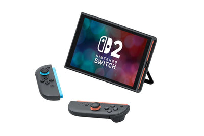 Nintendo Switch Console - Downloadable Games, Detachable Controllers, 8-Player Multiplayer