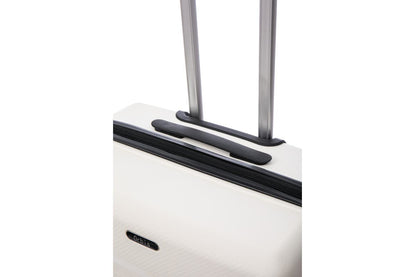 Orbis 3 Piece Java Spinner Luggage Suitcase Set (White)