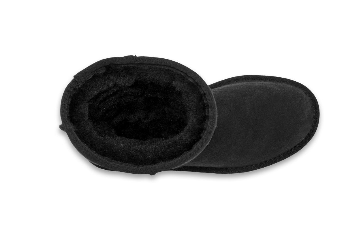 UGG Outback Premium Australian Sheepskin Long Classic Boot (Black, Size 12M/13W US)