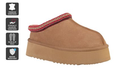 Outback Ugg Maddie Slip On Boot (Chestnut)