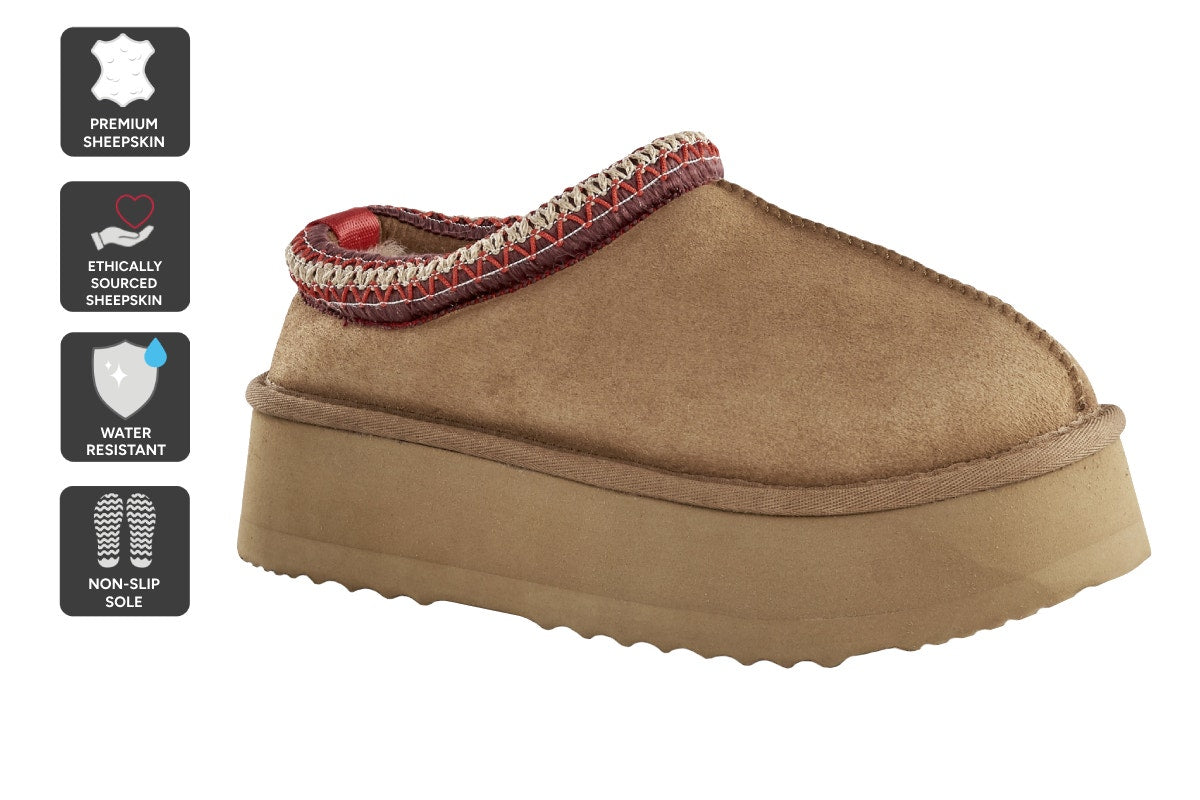 UGG Outback Maddie Slip On Boot  - Chestnut; Size 6M/7W US)